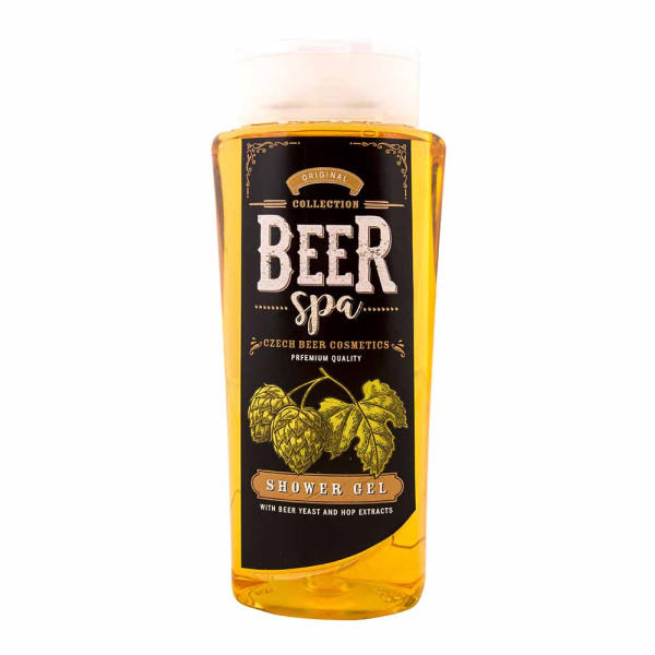 Żel pod prysznic "BEER SPA" (250ml) z drożdżami piwnymi i ekstraktami z chmielu