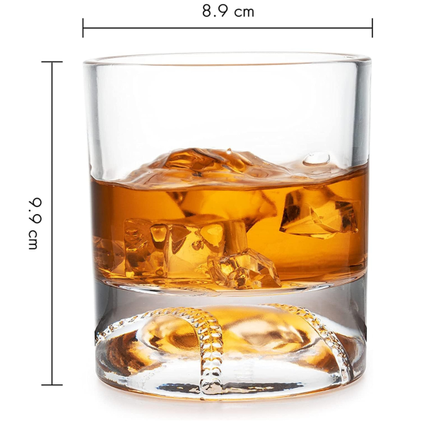 Zestaw karafki ze stojakiem w formie broni i 4 szklanek "Baseball bat"