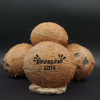 Grawerowany kokos "Orzeszek szefa"