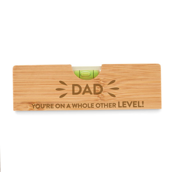 Poziomnica - otwieracz "DAD you're on a whole other level!" 