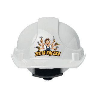 Kask budowlany "Złota rączka" Kask budowlany "Złota rączka"