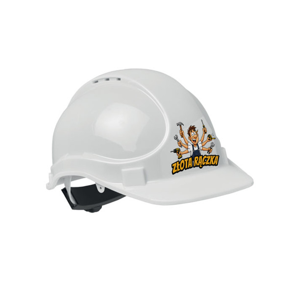 Kask budowlany "Złota rączka"
