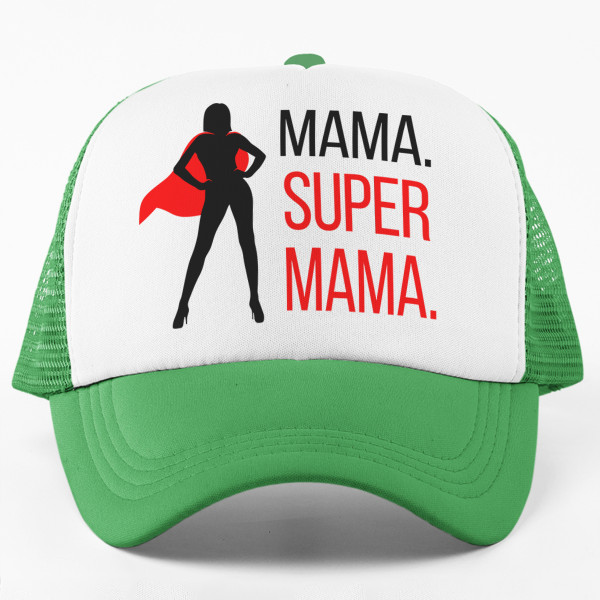 Czapka "Super mama"