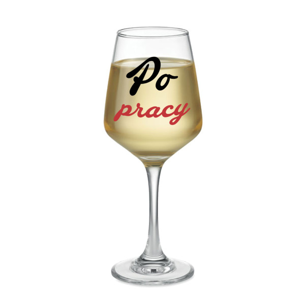 Kieliszek do wina "Po pracy" (400ml)