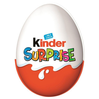 Jajko czekoladowe KINDER SURPRISE, 20g Jajko czekoladowe KINDER SURPRISE, 20g