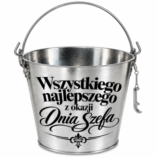 Kosz "Wszystkiego najlepszego z okazji Dnia Szefa" Kosz "Wszystkiego najlepszego z okazji Dnia Szefa"