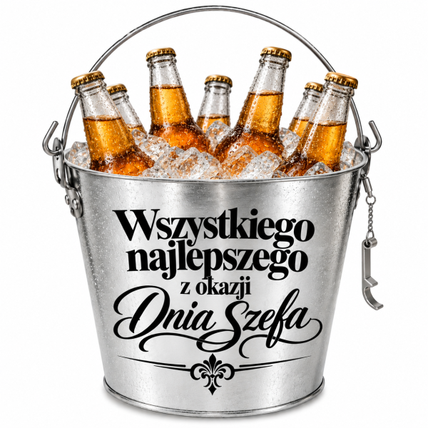Kosz "Wszystkiego najlepszego z okazji Dnia Szefa"