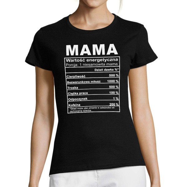 Koszulka damska "Skład mamy"
