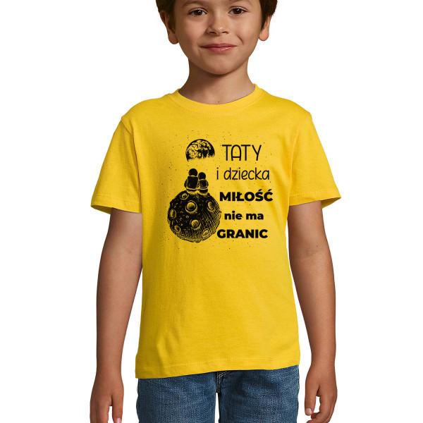 Koszulka dziecięca "Miłość taty i dziecka"
