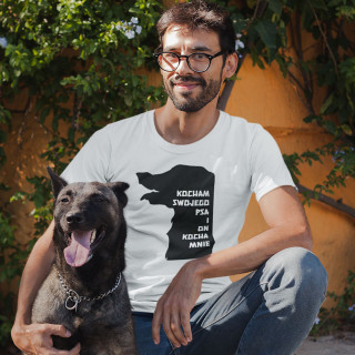 Koszulka "Kocham swojego psa"