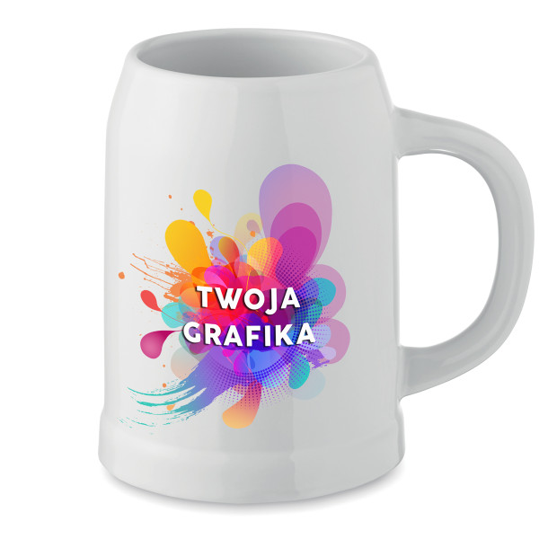 Kubek ceramiczny z własnym wzorem Kubek ceramiczny z własnym wzorem