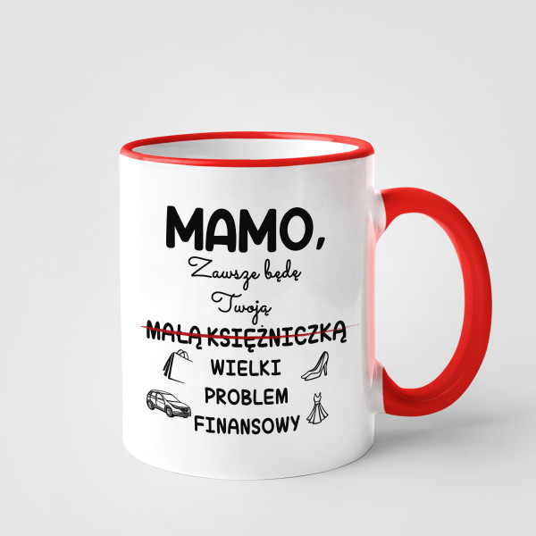 Kubek "Finansowe kłopoty mamy"