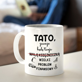 Kubek "Kłopoty finansowe taty"