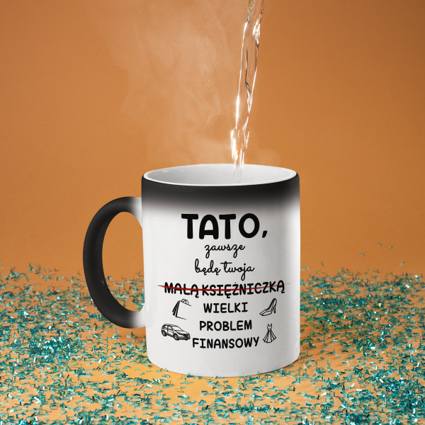 Kubek "Kłopoty finansowe taty"
