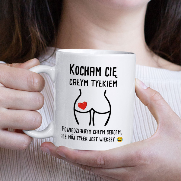 Kubek "Kocham Cię całym moim..."