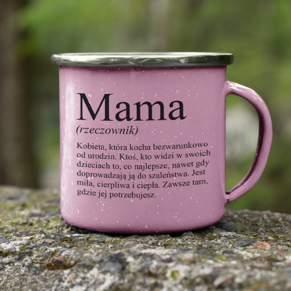 Kubek metalowy "Mama" Kubek metalowy "Mama"