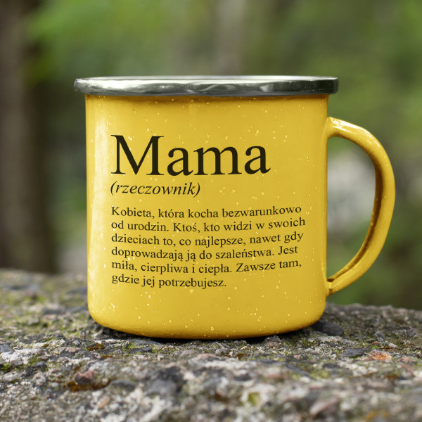 Kubek metalowy "Mama" Kubek metalowy "Mama"