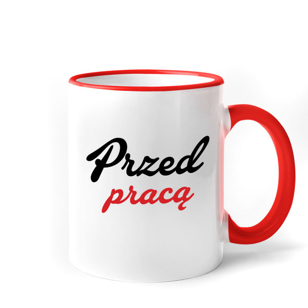 Kubek "Przed pracą"