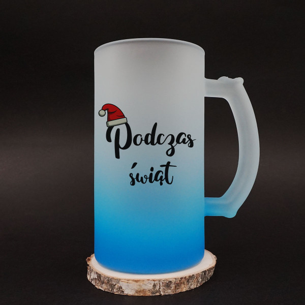 Kufel do piwa "Podczas świąt"