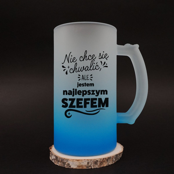 Kufel "Jestem najlepszym szefem"