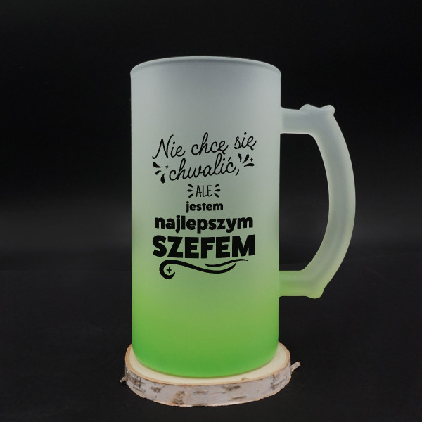 Kufel "Jestem najlepszym szefem"