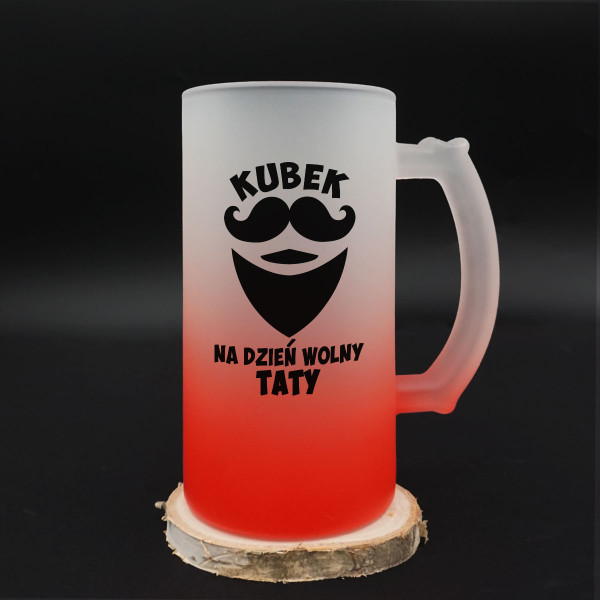 Kufel "Kubek na dzień wolny Taty" Kufel "Kubek na dzień wolny Taty"