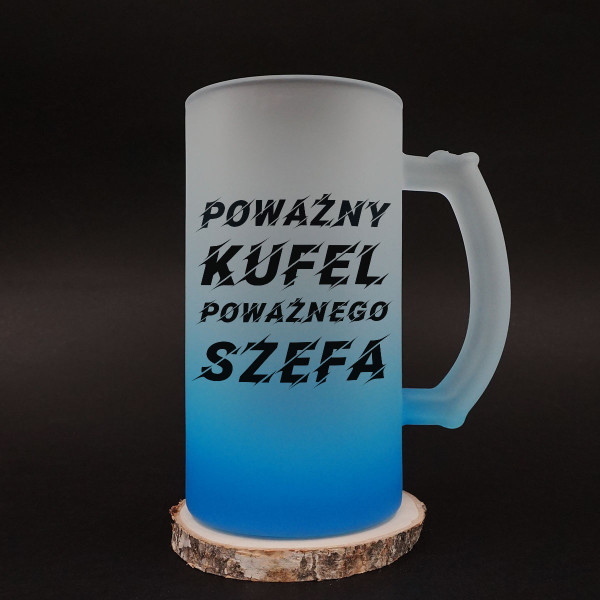 Kufel "Poważny kufel poważnego szefa"