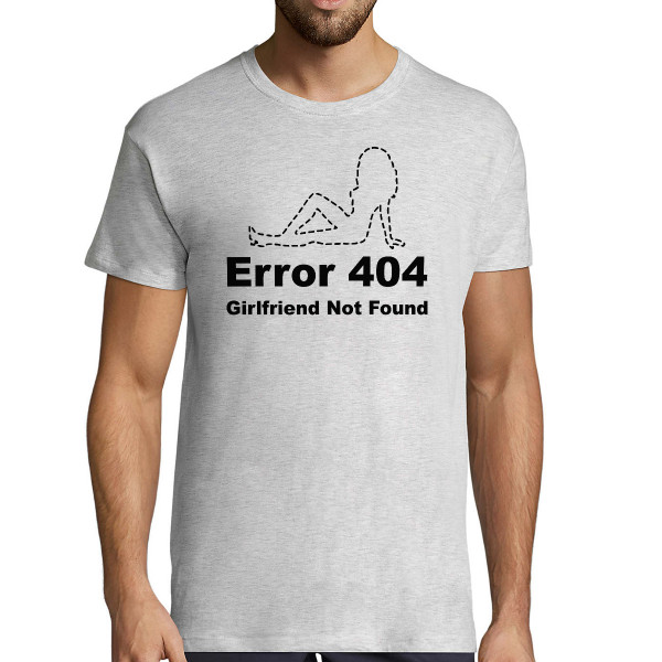 Koszulka "Girlfriend not found"