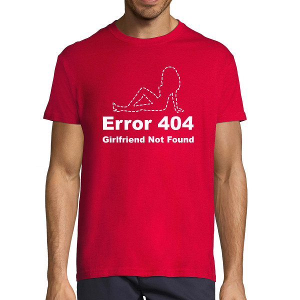 Koszulka "Girlfriend not found"