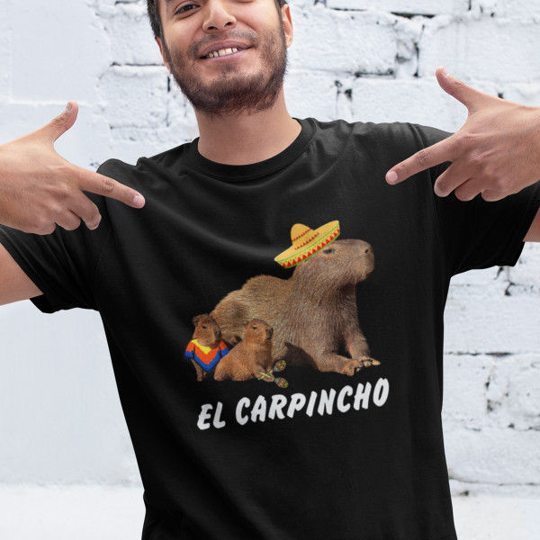 Koszulka "Kapibara" z wybranym przez Ciebie tekstem