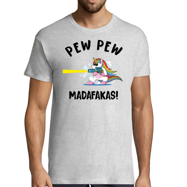 Koszulka "Pew Pew Jednorożec"