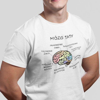 Koszulka "Mózg taty"