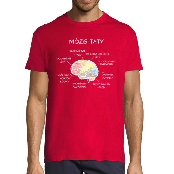 Koszulka "Mózg taty"