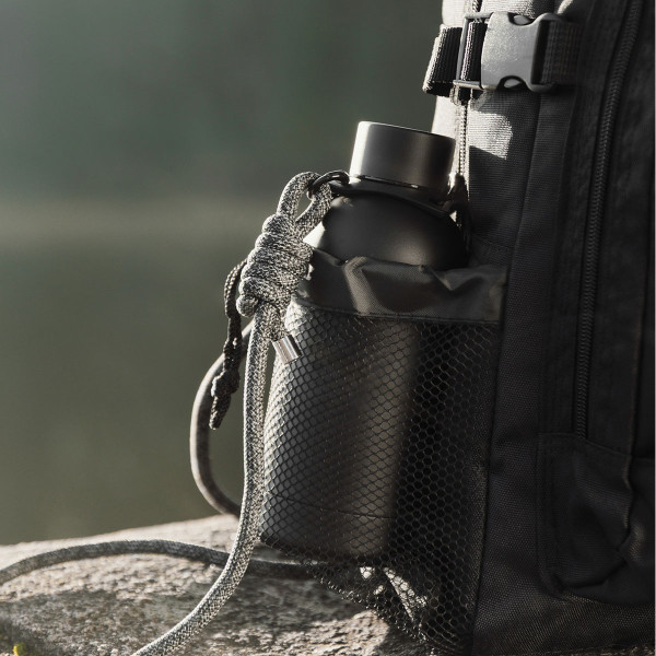 Metalowa butelka termiczna "VINGA Parks" z wygrawerowanym tekstem (400ml)