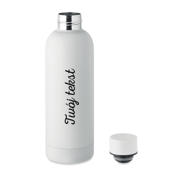 Metalowa termo-butelka "ATHENA" z Twoim wygrawerowanym tekstem (500ml)