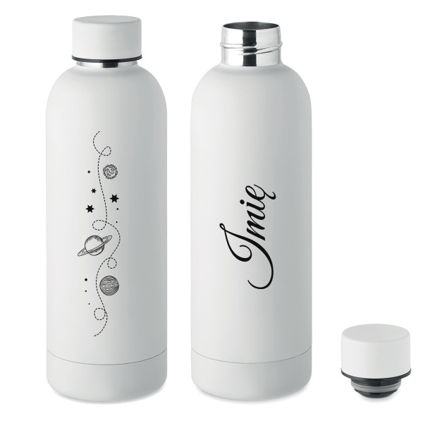 Metalowa termo-butelka "Kosmos" z wybranym imieniem (500 ml)