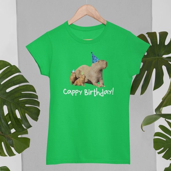 Koszulka damska "Cappy birthday"