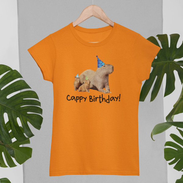 Koszulka damska "Cappy birthday"