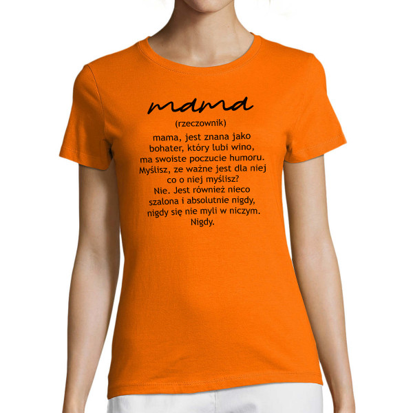 Koszulka damska “Mamusia"