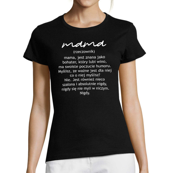 Koszulka damska “Mamusia"