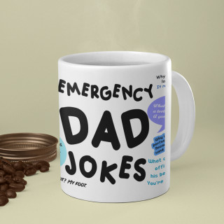 Kubek "Emergency dad jokes"