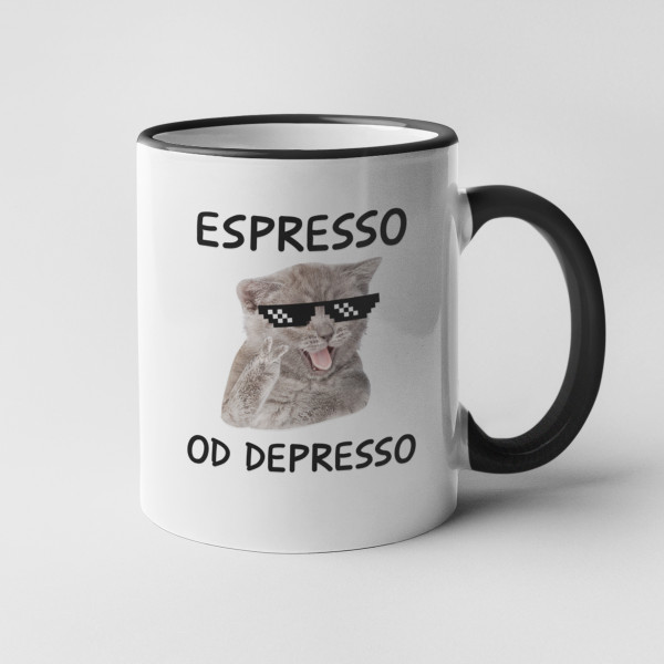 Kubek "Espresso od Depresso"