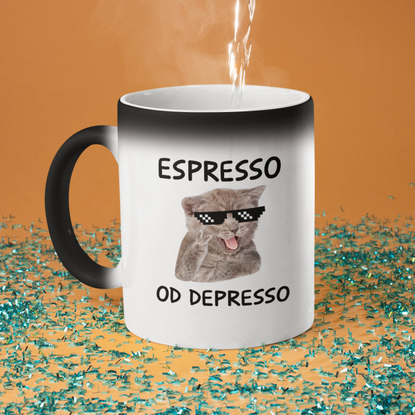 Kubek "Espresso od Depresso"