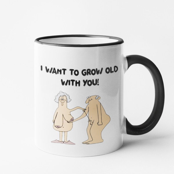 Kubek "I want to grow old with You"