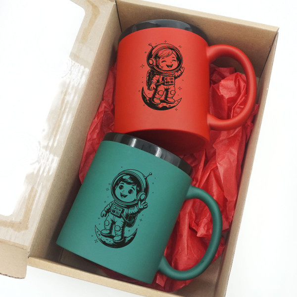 Komplet kubków "Love Among the Stars"