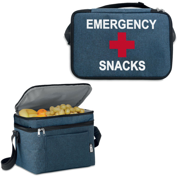 Dwukomorowy kosz chłodzący "Emergency snacks"