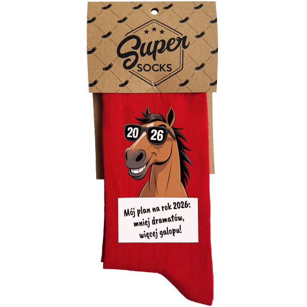 Skarpety "Mój plan na rok 2026"