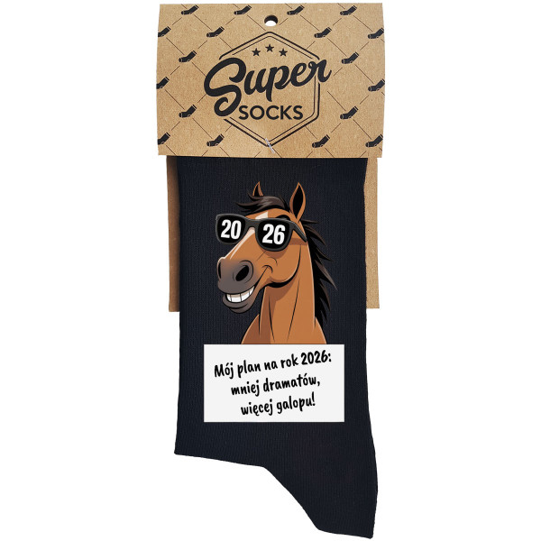 Skarpety "Mój plan na rok 2026"