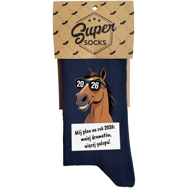Skarpety "Mój plan na rok 2026"