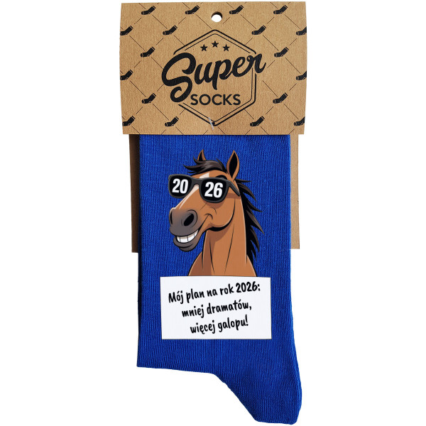 Skarpety "Mój plan na rok 2026"